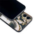 Copper and Black Marble Ink iPhone 12 Mini Skin