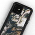 Copper and Black Marble Ink iPhone 12 Mini Waterproof Case