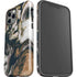 Copper and Black Marble Ink iPhone 12 Pro Impact Case