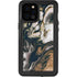 Copper and Black Marble Ink iPhone 12 Pro Max Waterproof Case