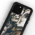 Copper and Black Marble Ink iPhone 12 Pro Waterproof Case