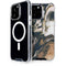 Copper and Black Marble Ink iPhone 13 Pro Max MagSafe Case
