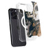 Copper and Black Marble Ink iPhone 13 Pro Max MagSafe Case