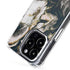 Copper and Black Marble Ink iPhone 14 Pro Max MagSafe Case