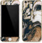 Copper and Black Marble Ink iPhone 6/6s Skin
