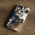 Copper and Black Marble Ink iPhone 7 Pro Case