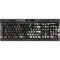 Copper and Black Marble Ink K95 RGB PLATINUM Mechanical Gaming Keyboard Skin