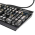 Copper and Black Marble Ink K95 RGB PLATINUM Mechanical Gaming Keyboard Skin