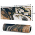 Copper and Black Marble Ink Gaming Mouse Pad