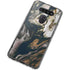 Copper and Black Marble Ink LG K51/Q51 Clear Case