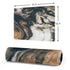 Copper and Black Marble Ink Gaming Mouse Pad