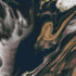 Copper and Black Marble Ink Moto E5 Play Skin