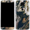 Copper and Black Marble Ink Moto E5 Plus Skin