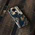 Copper and Black Marble Ink Moto E5 Plus Skin