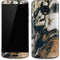 Copper and Black Marble Ink Moto G6 Skin