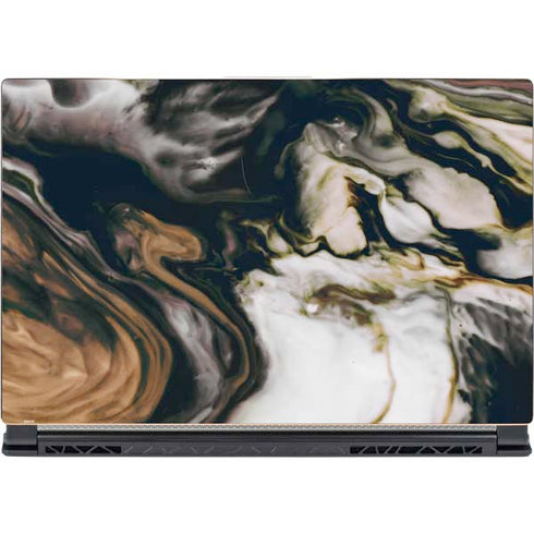 Copper and Black Marble Ink MSI GS65 Stealth Laptop Skin