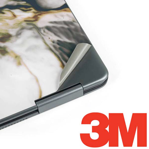 Copper and Black Marble Ink Notebook 9 Pro 13in (2017) Skin