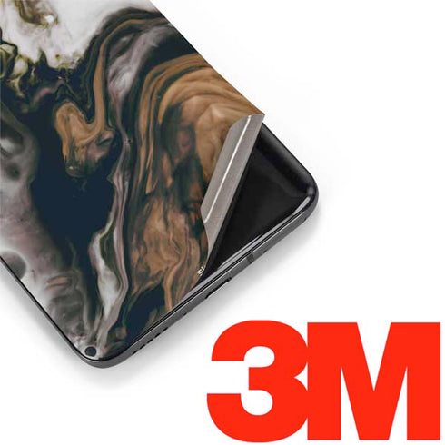 Copper and Black Marble Ink OnePlus 7 Pro Skin