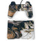 Copper and Black Marble Ink PlayStation Classic Bundle Skin