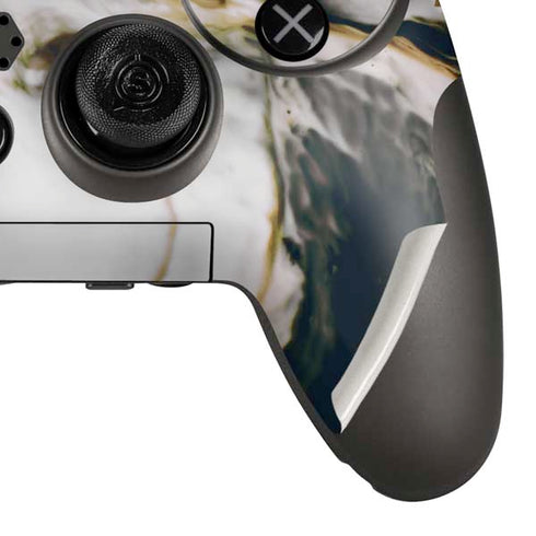 Copper and Black Marble Ink PlayStation Scuf Vantage 2 Controller Skin