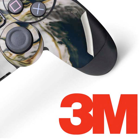 Copper and Black Marble Ink PS4 Controller Skin