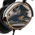 Copper and Black Marble Ink SteelSeries Arctis 3 Skin
