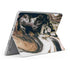 Copper and Black Marble Ink Surface Go Skin