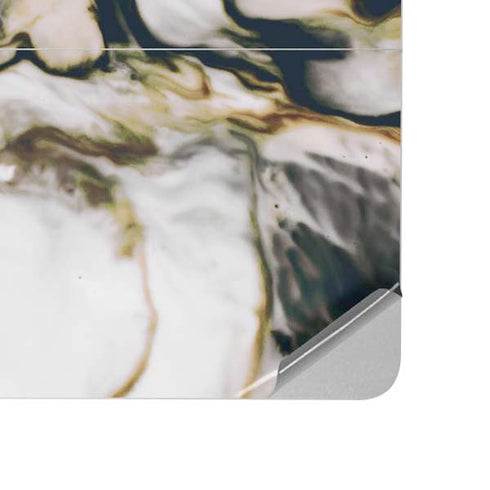 Copper and Black Marble Ink Surface Laptop Studio Skin
