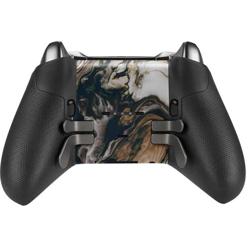 Copper and Black Marble Ink Xbox Elite Wireless Controller Series 2 Skin