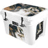 Copper and Black Marble Ink YETI Tundra 35 Hard Cooler Skin