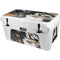 Copper and Black Marble Ink YETI Tundra 65 Hard Cooler Skin