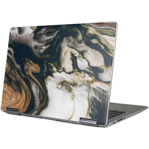 Copper and Black Marble Ink Yoga 710 14in Skin