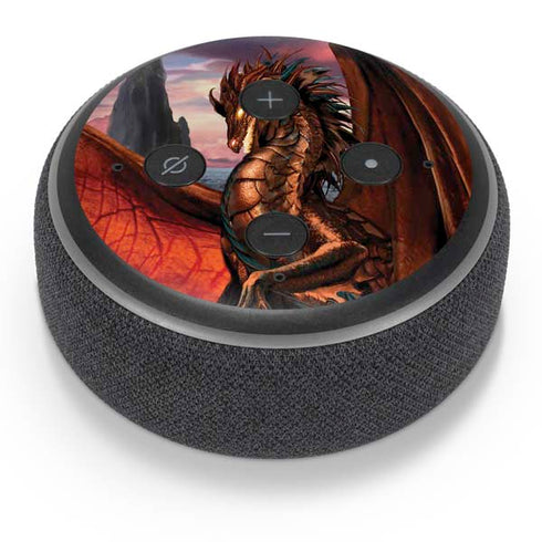 Ruth Thompson Coppervein Dragon Amazon Echo Dot Skin