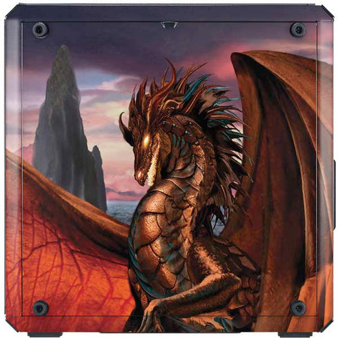 Ruth Thompson Coppervein Dragon Cooler Master MasterBox Q300L Mini Tower Skin