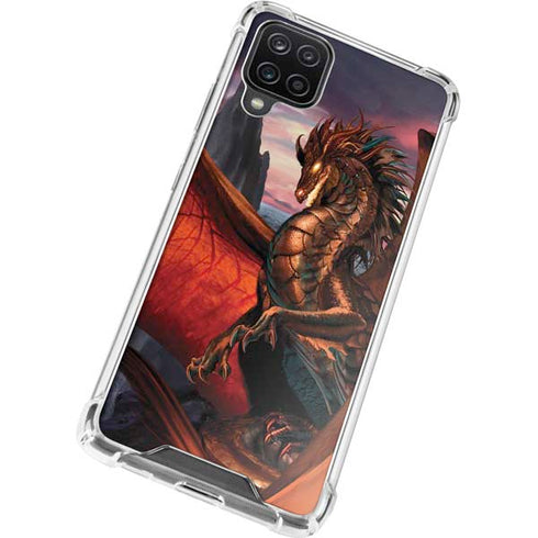 Ruth Thompson Coppervein Dragon Galaxy A12 Clear Case