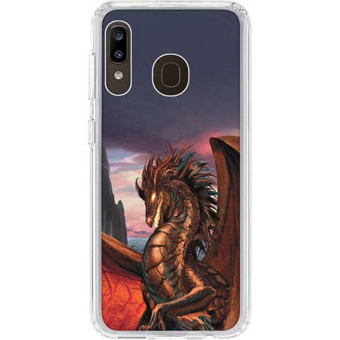 Ruth Thompson Coppervein Dragon Galaxy A20 Clear Case