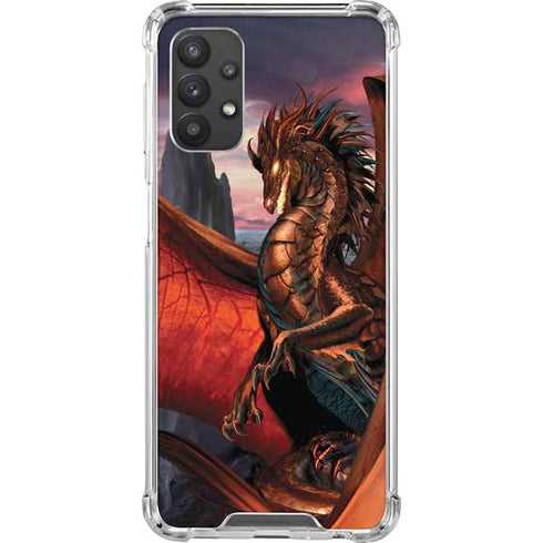 Ruth Thompson Coppervein Dragon Galaxy A32 5G Clear Case