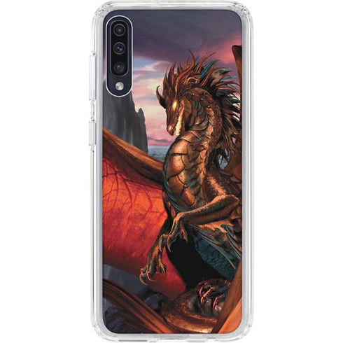Ruth Thompson Coppervein Dragon Galaxy A50 Clear Case