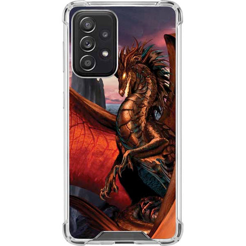 Ruth Thompson Coppervein Dragon Galaxy A52 5G Clear Case