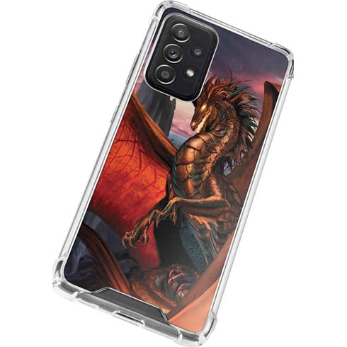 Ruth Thompson Coppervein Dragon Galaxy A52 5G Clear Case