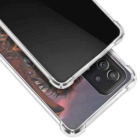 Ruth Thompson Coppervein Dragon Galaxy A52 5G Clear Case