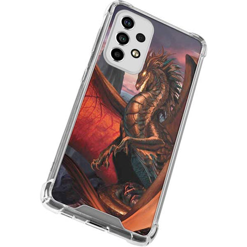Ruth Thompson Coppervein Dragon Galaxy A53 5G Clear Case