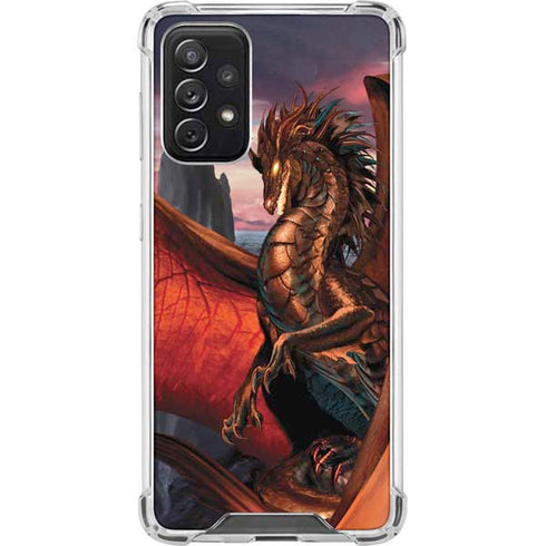 Ruth Thompson Coppervein Dragon Galaxy A72 5G Clear Case
