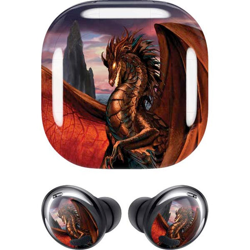 Ruth Thompson Coppervein Dragon Galaxy Buds Pro Skin