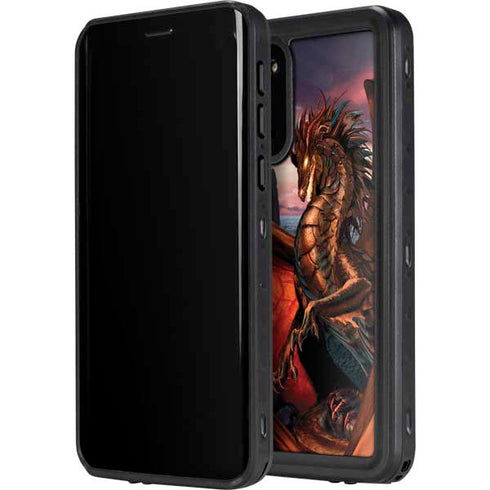Ruth Thompson Coppervein Dragon Galaxy S20 Plus Waterproof Case