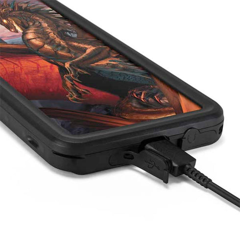 Ruth Thompson Coppervein Dragon Galaxy S20 Plus Waterproof Case