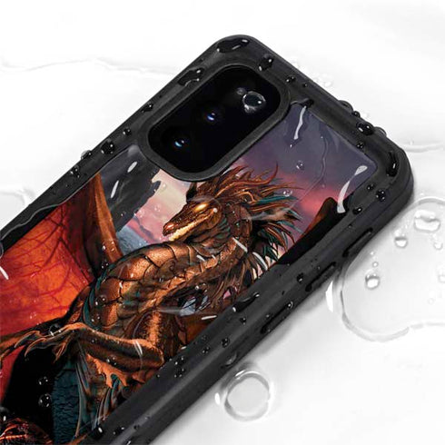 Ruth Thompson Coppervein Dragon Galaxy S20 Waterproof Case