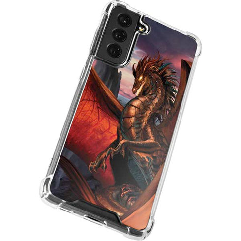Ruth Thompson Coppervein Dragon Galaxy S21 FE Clear Case