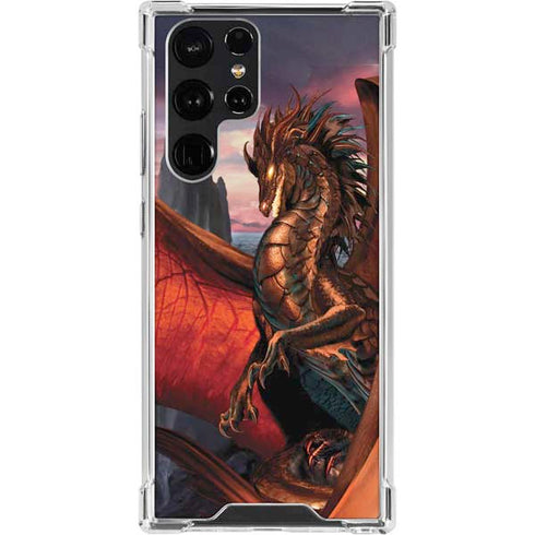 Ruth Thompson Coppervein Dragon Galaxy S22 Ultra Clear Case
