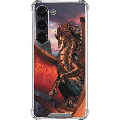 Ruth Thompson Coppervein Dragon Galaxy S23 Clear Case
